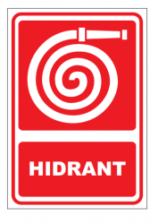 Semnalizare si Delimitare Indicator hidrant