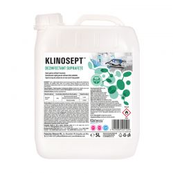 KLINOSEPT® – Dezinfectant rapid pentru suprafete RTU – pe baza de alcool, 5 litri 