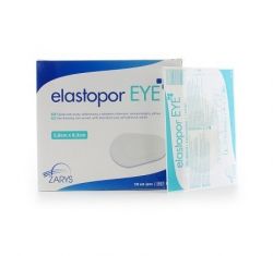 Bandaje pentru scopuri speciale elastoporEYE - Pad ochi din nețesut cu tampon absorbant, autoadeziv, steril